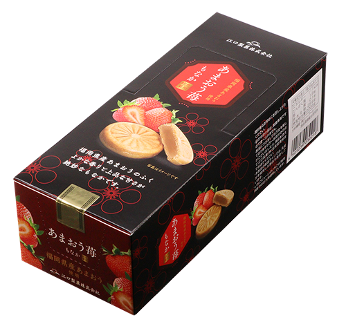 Amaou Strawberry Monaka – 6 Piece Pack