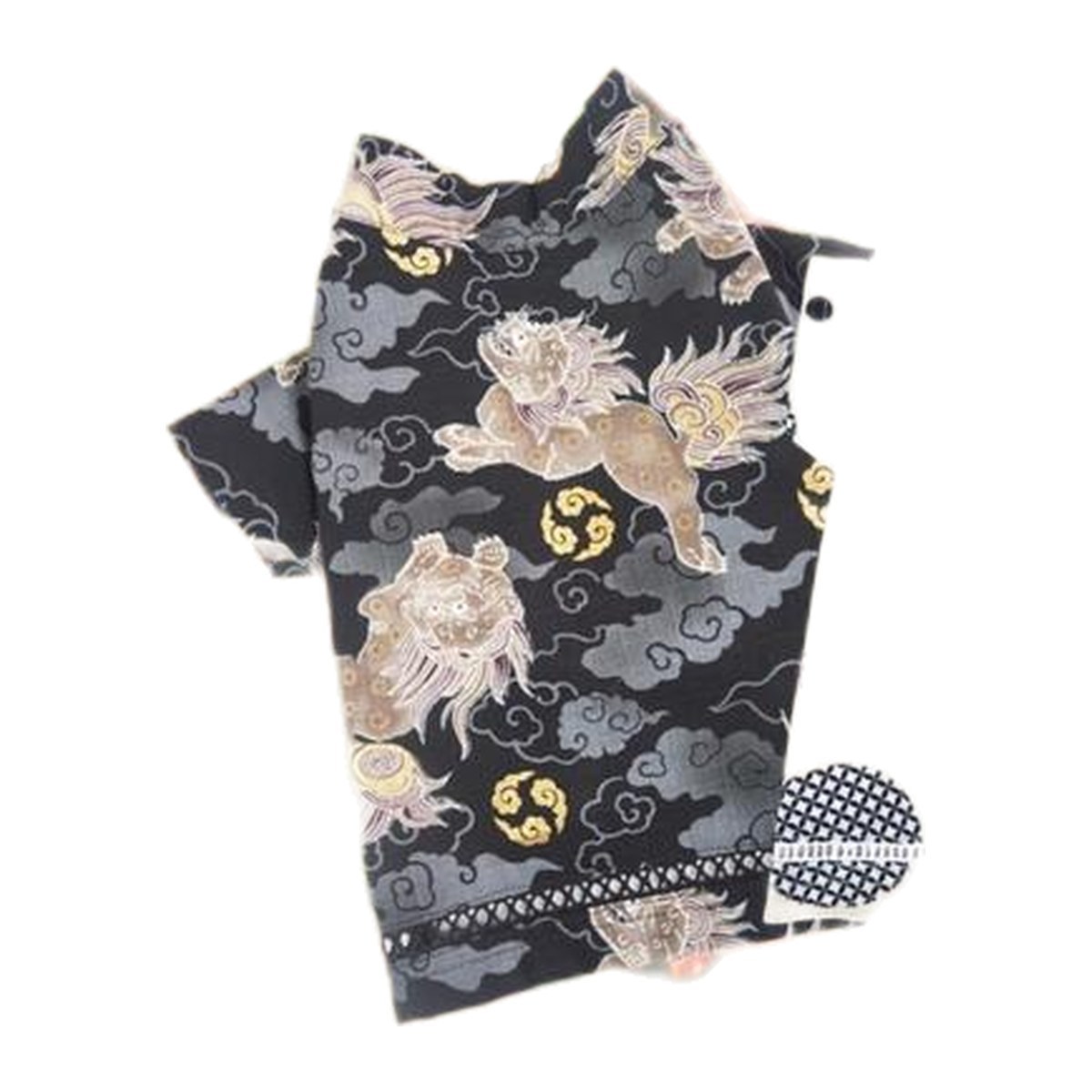 Dog Jinbei, Lion Dance & Dragon Print, for Small Dogs (Sizes 0-6)