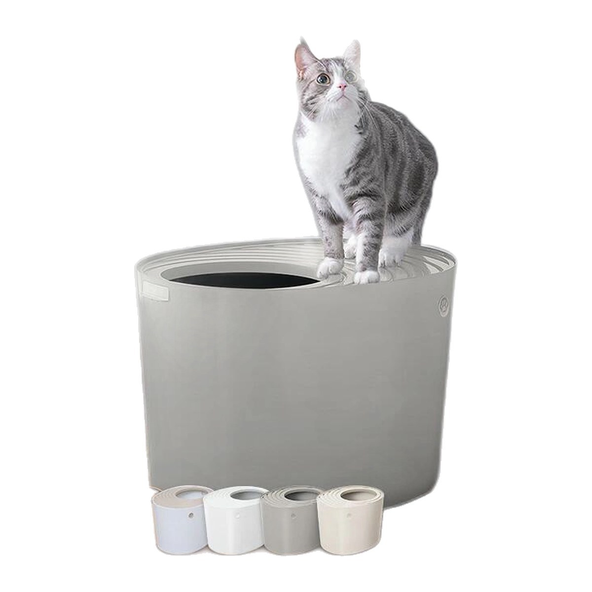 Iris Ohyama Top-Entry Cat Litter Box PUNT-530