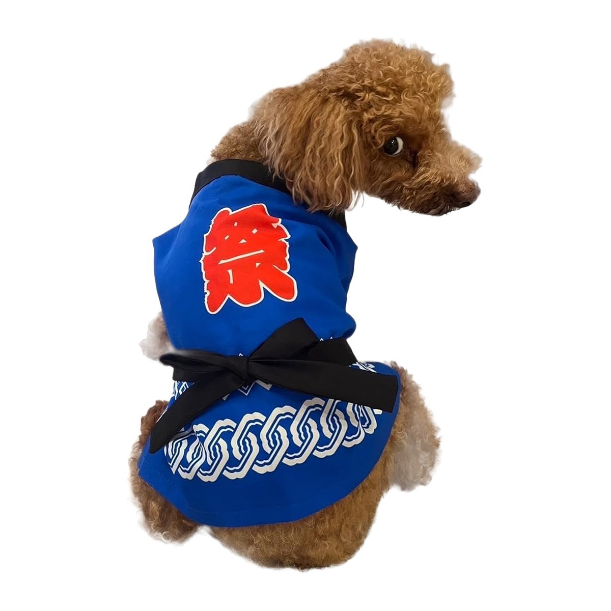 Dog Happi Festival Coat, Tsunagi Pattern (Matching Human Sizes Available)