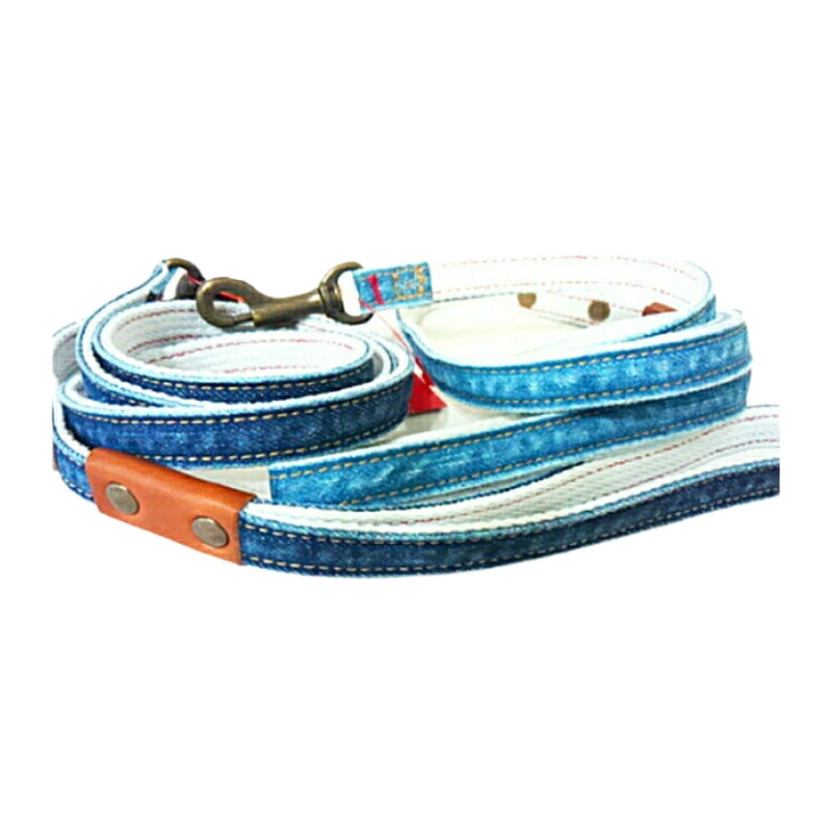 Okayama Denim Dog Lead for Small Dogs (Made in Japan)