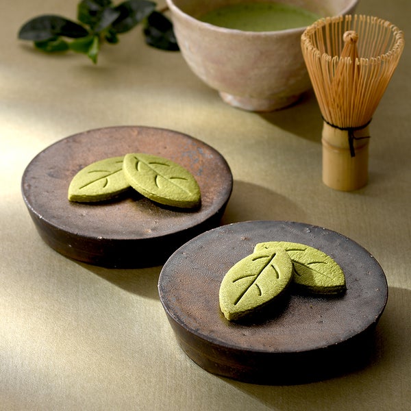 Uji Matcha Leaf Cookies – 12 Individually Wrapped
